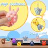 16 Pcs Party Favors for Kids, 3D Animal Pop Fidget Toys Bulk, Sensory Bath Suction Toys for Toddlers, Carnival Treasure Classroom Prizes Box Toys, Fidget Stocking Stuffers Birthday Party Gifts view 3