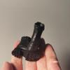 1/12 Scale Female Figure Shoes Martin Boots Model for 6-inches Action Figure Body Doll, 1/12 Action Figure Female Punk Biker Short Boots Thick Bottom Shoes Match Accessory (Black) view 3