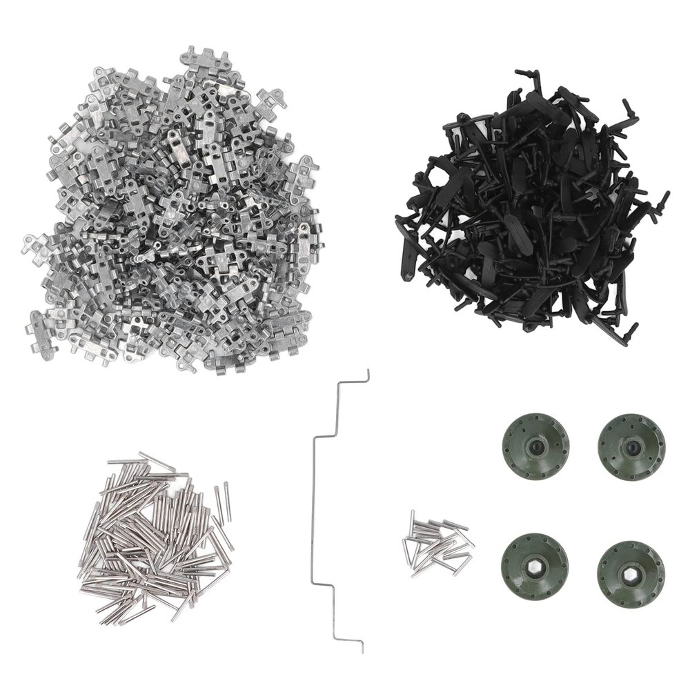 Emoshayoga RC Accessories, Stable Stable Plastic Plastic Alloy RC RC Tracks for Replacement