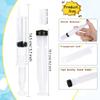 110 Pcs Plastic Party Syringes 20ml Clear Syringes with Tip Cap No Needle Liquid Jello Syringe Shooters for Scientific Labs Feeding Pets Tools Party Favors Supplies view 2