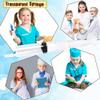 110 Pcs Plastic Party Syringes 20ml Clear Syringes with Tip Cap No Needle Liquid Jello Syringe Shooters for Scientific Labs Feeding Pets Tools Party Favors Supplies view 3