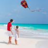 31Inch Colorful Rainbow Pocket Kite, Easy Flyer Kite with Long Tail and String Line, Not Need to Assemble, Beach Game and Outdoor Activity for Beginners, Kids and Adults(Style 1) view 4