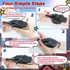 Spider Web Shooter, Web Launcher Spider String Shooter Toy, Cool Gadgets, Instant Retract Button, Ultimate Superhero Gift (Black) view 4