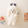 Fjlitx Plush Shoulder Bag Cute Dog Fluffy Crossbody Bag Soft Plush Cross Bag Cartoon Animal Puppy Messenger Bag for Ladies Girls view 3