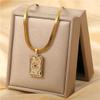 DYFUHO Tarot Card The Wheel of Fortune Major Arcana Tarot,Miraculous Medallion Amulet Talisman Tarot Necklace view 3