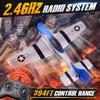 BEZGAR RC Plane, Drones for Kids, 6-axis Gyro Remote Control Airplane, RC Helicopter, Easy Control for Beginners Toys view 2