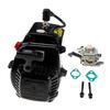 Ecoyin 26CC 2-Stroke 4 Bolt Engine Motor with Carburetor Kit for 1/5 for 1/5 HPI ROFUN ROVAN KM Baja LOSI 5IVE T FG GoPed RedCat RC Car Models view 2