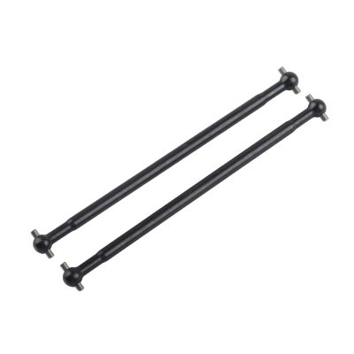 1/10 Scale Dog Bone Drive Shafts, 101mm Metal Drive Shafts with CNC Machining, Accessory for FS 53633/51805 / 51806 RC Car (583104BL Black)