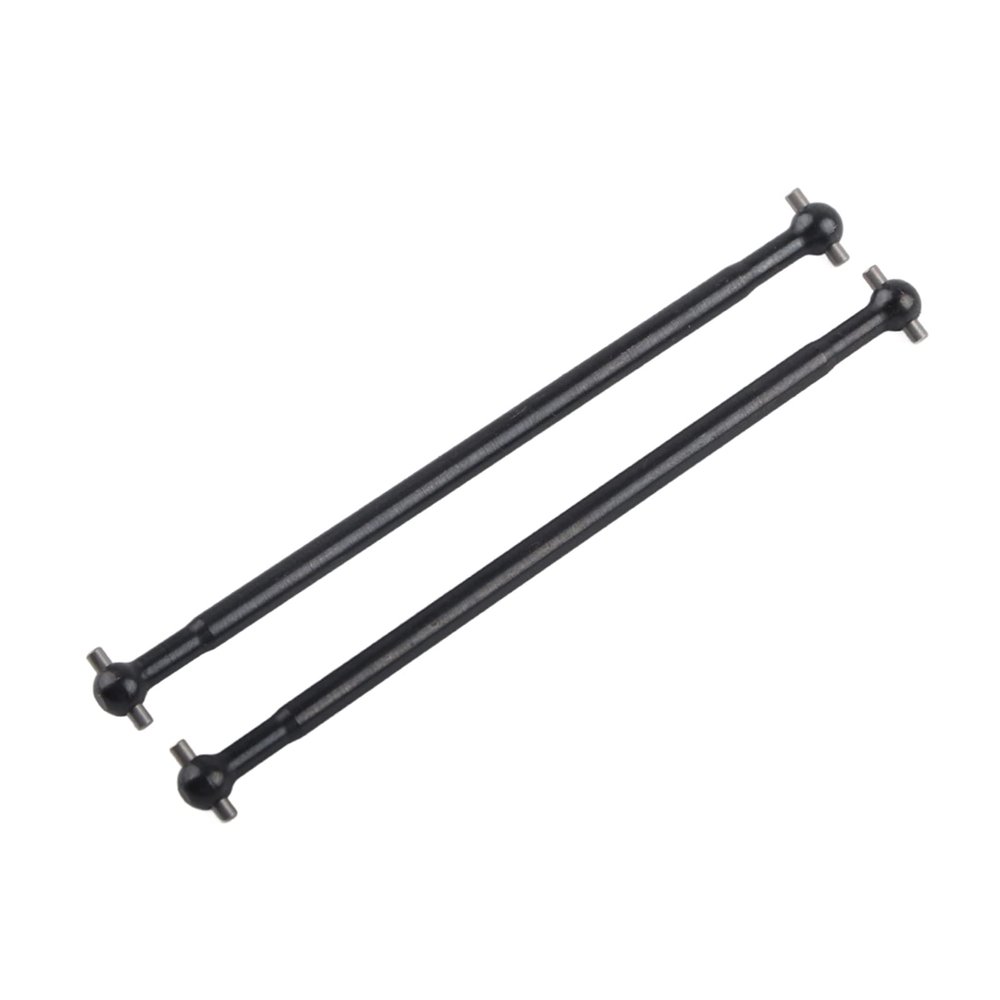1/10 Scale Dog Bone Drive Shafts, 101mm Metal Drive Shafts with CNC Machining, Accessory for FS 53633/51805 / 51806 RC Car (583104BL Black)