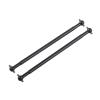 1/10 Scale Dog Bone Drive Shafts, 101mm Metal Drive Shafts with CNC Machining, Accessory for FS 53633/51805 / 51806 RC Car (583104BL Black) view 1