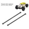 1/10 Scale Dog Bone Drive Shafts, 101mm Metal Drive Shafts with CNC Machining, Accessory for FS 53633/51805 / 51806 RC Car (583104BL Black) view 3