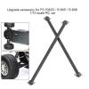 1/10 Scale Dog Bone Drive Shafts, 101mm Metal Drive Shafts with CNC Machining, Accessory for FS 53633/51805 / 51806 RC Car (583104BL Black) view 4