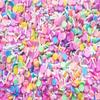 Candy Land Sprinkle Mix - Bright Polymer Clay Fake Sprinkles, Dessert Slices, Decoden Funfetti Jimmies (15 gram bag) view 1