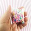 Candy Land Sprinkle Mix - Bright Polymer Clay Fake Sprinkles, Dessert Slices, Decoden Funfetti Jimmies (15 gram bag) view 3