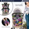 GUIJI Fashion Patterns Diaper Bag Backpack, Large Capacity Diaper Bag Multifunctional Baby Bag for Mommy Travel Backpack view 4