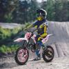 feneihe 50cc Kids Dirt Bike,New Upgraded 2-Stroke Off-Road Mini Bike with Front & Rear Disc Brake,Max Load 330 Lbs,Gas Power Dirt Bikes for Kids 8-14,Mini Dirt Bike with Max Speed 40km/H Best Gift fo view 2