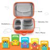 Hard Case Replacement Travel Case Compatible with Yoto Player 3rd Generation Kids Bluetooth Audio Speaker Plays Audiobook Cards Radio and Card (Orange, for Yoto Player 3rd) view 2