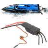 125A Brushless Water Cooling Electric Speed Controller ESC, Designed for RC Boat Model, Easy Installation, Sturdy and, High Performance with Limited Programming Capabilit view 2