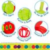 Kids Preferred Eric Carle Toddler Toys The Very Hungry Caterpillar Stuffed Animal Rattle and Red Apple Silicone Teether Newborn Baby Teething Toys Set view 3