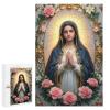 Jigsaw Puzzles for Adults 1000 Piece - Our Lady of Guadalupe Body Portrait Roses Themed Wooden PuzzlesFamily PuzzlesUnique Gifts for Wall ArtFunny PuzzlesStress Relief Games,Puzzle Games view 1