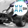 Garende RC Car Rear Upper Swing Arm Modification Accessories Lightweight RC Crawler Car Replacement Part for 1:18 18101 18102, Blue view 4