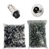 JoWanSome GX12 2-Pin Aviation Connector, Male/Female Flange Mount, 100 Sets view 1