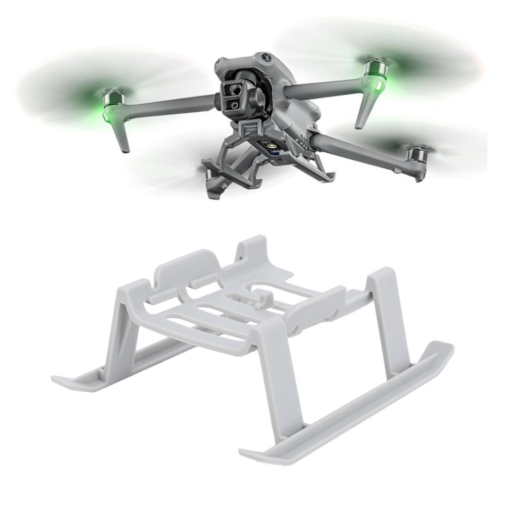 Tissting Drone Landing Gear Lightweight Stable Extended Landing Legs Quick Release Drone Protector for Mavic Mini1 Mini2 Accessories (Non Folding)