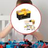 TWTCZOZ 35 Piece Kids Tool Collection Featuring Electronic Drill and Accessories, Yellow view 4