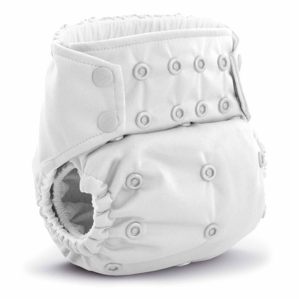 Kanga Care Rumparooz G3 AWJ Cloth Diaper Reusable One Size Pocket Diaper Patented Inner Double Gusset 2 pcs Microfiber Insert Soaker (6-55+ lbs) - Fluff