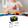 TWTCZOZ 35 Piece Kids Tool Collection Featuring Electronic Drill and Accessories, Green view 4