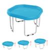 MEKA Small 28"x28" Tuff Tray Set Blue, Activity Sensory Tray Plus Stand Children, Outdoor Play Sand and Water Table for Toddlers and Kids, Toy Boys Girls view 4