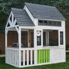 KidKraft Lantana Lane Outdoor Wooden Playhouse with Kitchen and Flap Door view 4
