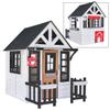 KidKraft Riverscape Wooden Playhouse with Working Doorbell, Fence, Kitchen and Pet Door view 1
