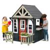 KidKraft Riverscape Wooden Playhouse with Working Doorbell, Fence, Kitchen and Pet Door view 2