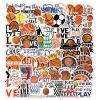 Basketball Stickers for Boy Cute Basketball Gifts Sports Stickers for Kids Teens Adults, Sports Party Favor Waterproof PVC Decals for Water Bottle Laptop Skateboard Bicycle Suitcase Phone Case view 1