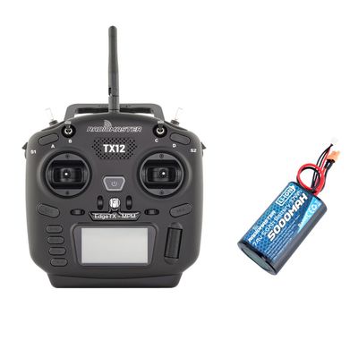 Radiomaster TX12 MKII Hall Gimbals ELRS CC2500 16CH EdgeTX OpenTX Multi-Module Radio Control Transmitter (CC2500 Mode 2 with 5000)