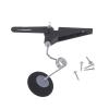 TYXTTGY Airplane Landing Gear, DIY 60 Level Tail Wheel Bracket Assembly  For RC Airplane Model Fixed Wing Aircraft Accessories view 2