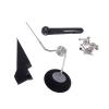 TYXTTGY Airplane Landing Gear, DIY 60 Level Tail Wheel Bracket Assembly  For RC Airplane Model Fixed Wing Aircraft Accessories view 3