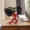 CCHZYSKO Mini Hip Hop T 13 Action with Wings Rich Accessory Package Model Full Body Mobile Robot Desktop Decoration Light Gray view 3