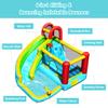 GLACER 6-in-1 Bounce House, Inflatable Jumper w/Slide, Climbing Wall, Splash Pool, Water Gun, Basketball Hoop, Outdoor Indoor Blow Up Bouncy House, Water Slide for Backyard, Party (with 480W Blower) view 2
