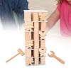 pistro Tower Wood Block Toppling Game Motor Skills Early Learning Balancing Blocks Building Set for Kids Family Party Festival view 4