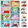 DUJAA 24 Sheets Vehicle Stickers for Kids, Make Your Own Police Car, Ambulance, Truck, Train, Motorcycles Engineering Vehicle Stickers for Toddlers, Brithday Party Supplies Classroom Teacher Reward view 1