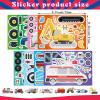 DUJAA 24 Sheets Vehicle Stickers for Kids, Make Your Own Police Car, Ambulance, Truck, Train, Motorcycles Engineering Vehicle Stickers for Toddlers, Brithday Party Supplies Classroom Teacher Reward view 4
