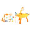 RiToEasysports Kids Electric Fishing Pond, Kids Pool Fishing Toys Simulated Washing Place Small Water Table with Toys Early Education for Baby Boys and Girls (Giraffe Pond view 2