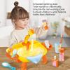 RiToEasysports Kids Electric Fishing Pond, Kids Pool Fishing Toys Simulated Washing Place Small Water Table with Toys Early Education for Baby Boys and Girls (Giraffe Pond view 4