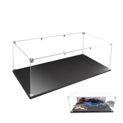 Acrylic Display Case for Collectibles Assemble Clear Acrylic Display Box for Glass Case for Display Figures Doll Toys Home Storage(10x20x22in(LxWxH))