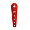 37mm 23T 24T 25T Metal Servo Arm Extension Servo Horn for 1/10 RC Crawler Car Boat for HSP Wltoys Axial SCX10 Parts(25T Red 1pcs) view 1