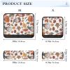2Pcs Seat Belt Covers Cute Cartoon Autumn Gnomes Safety Belt Cushion Soft Seat Belt Shoulder Pad for Adults and Children view 3