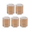5Pcs Dolls Storage And Presentation Shelf Clear View Figures Stand Toy Collector Rack Minifigure Display Case view 1