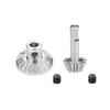 1/2/4 Pairs Metal Rear Axle Gear Drive Shaft Gear Set Upgrade Accessories for WPL D12 B24 B36 C14 C24 MN D90 D98 D99 MN99S Parts(GD-2) view 4